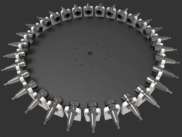 Disc tool magazine